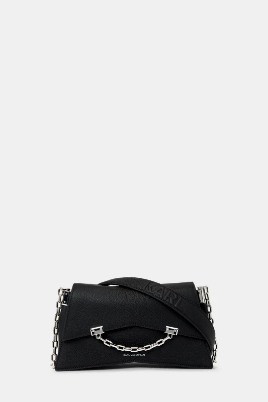 KARL LAGERFELD KARL LAGERFELD ΤΣΑΝΤΑΚΙ CROSSBODY K/SEVEN 2.0 ΜΑΥΡΟ
