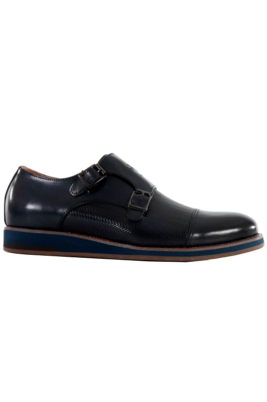 V 19.69 V 19.69 ΠΑΠΟΥΤΣΙA DOUBLE MONKSTRAP ΜΠΛΕ