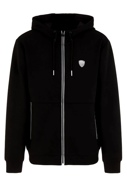 ARMANI 7 ARMANI 7 ΦΟΥΤΕΡ FULLZIP LOGO ΜΑΥΡΟ