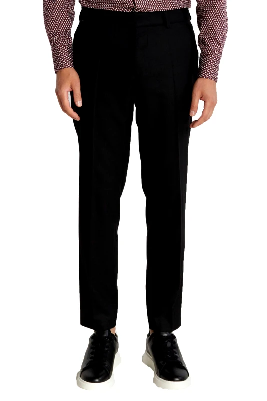 BOSS BOSS ΠΑΝΤΕΛΟΝΙ CHINO SLIM FIT P-GENIUS-CW-234 ΜΑΥΡΟ