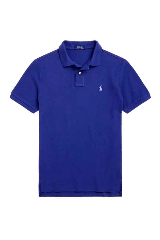 RALPH LAUREN RALPH LAUREN POLO CUSTOM SLIM FIT ΡΑΦ ΜΠΛΕ