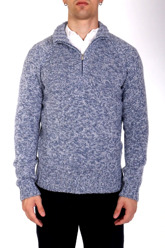 GRAN SASSO GRAN SASSO ΠΛΕΚΤΟ HALFZIP ΣΙΕΛ