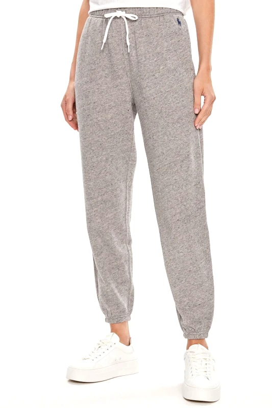 RALPH LAUREN RALPH LAUREN ΦΟΡΜΑ ΦΟΥΤΕΡ JOGGER ΓΚΡΙ