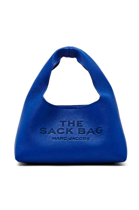 MARC JACOBS MARC JACOBS ΤΣΑΝΤΑΚΙ ΧΕΙΡΟΣ THE MINI SACK ΕΠΙΠΡΟΣΘΕΤΟ ΕΣΩΤΕΡΙΚΟ ΤΣΑΝΤΑΚΙ LOGO ΜΠΛΕ ΗΛΕΚΤΡΙΚ