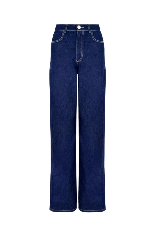 EMPORIO ARMANI EMPORIO ARMANI ΠΑΝΤΕΛΟΝΙ ΠΕΝΤΑΤΣΕΠΟ JEANS REGULAR FIT ΕΞΩΡΑΦΑ ΓΑΖΙΑ ΜΠΛΕ