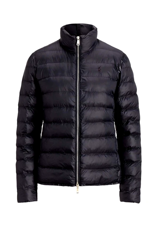 RALPH LAUREN RALPH LAUREN ΜΠΟΥΦΑΝ CLASSICS THERMOPLUME PACKABLE WATER REPELLENT ΜΑΥΡΟ