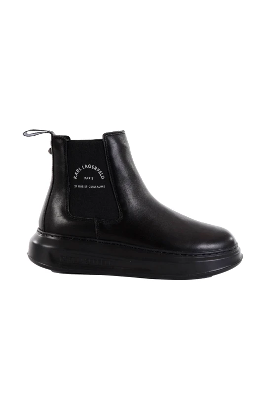 KARL LAGERFELD KARL LAGERFELD ΠΑΠΟΥΤΣΙΑ ΜΠΟΤΑΚΙ KAPRI MENS MAISON GORE MID BOOT ΜΑΥΡΟ