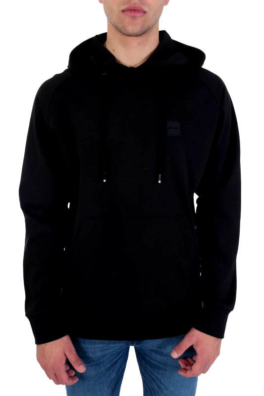 BOSS BOSS ΦΟΥΤΕΡ HOODIE SEEGER 85 ΜΑΥΡΟ