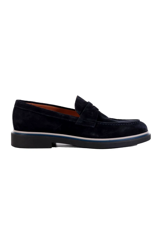MARCO FERRETTI MARCO FERRETI ΠΑΠΟΥΤΣΙΑ LOAFER SUEDE VELVEX ΜΠΛΕ