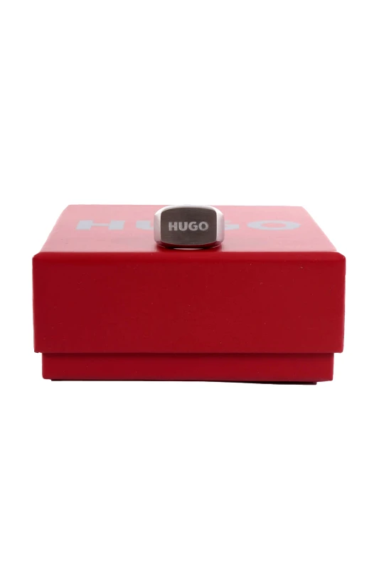 HUGO HUGO ΔΑΧΤΥΛΙΔΙ E-LOGOBOLD-RING ΑΣΗΜΙ