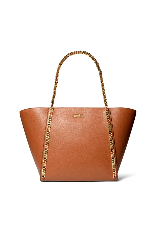 MICHAEL KORS MICHAEL KORS ΤΣΑΝΤΑ SHOPPING BAG WESTLEY LG TZ CHAIN TOTE LOGO ΤΑΜΠΑ
