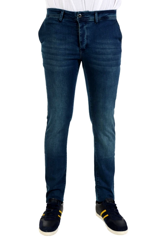U.S. POLO ASSN U.S. POLO ASSN ΠΑΝΤΕΛΟΝΙ JEANS SLIM FIT CURT ΜΠΛΕ