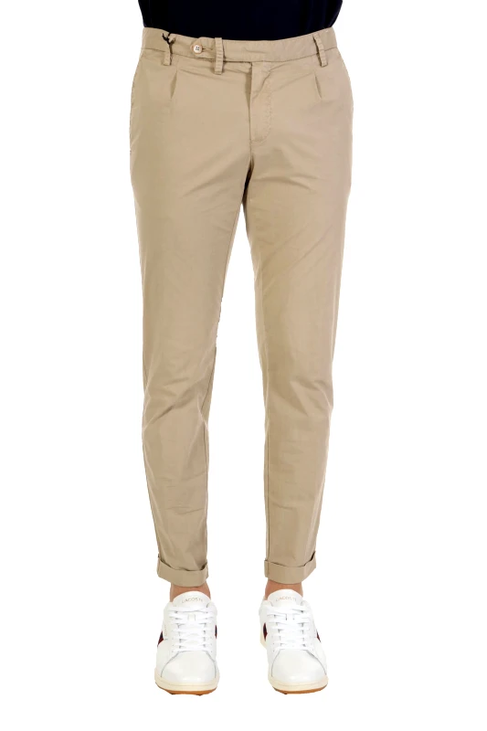 AT.P.CO AT.P.CO ΠΑΝΤΕΛΟΝΙ CHINO ΜΕ ΠΙΕΤΕΣ SASAP353 TC506/T ΜΠΕΖ