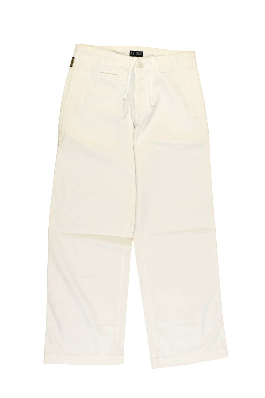 ARMANI JEANS ARMANI JEANS ΠΑΝΤΕΛΟΝΙ CHINO ΛΕΥΚΟ
