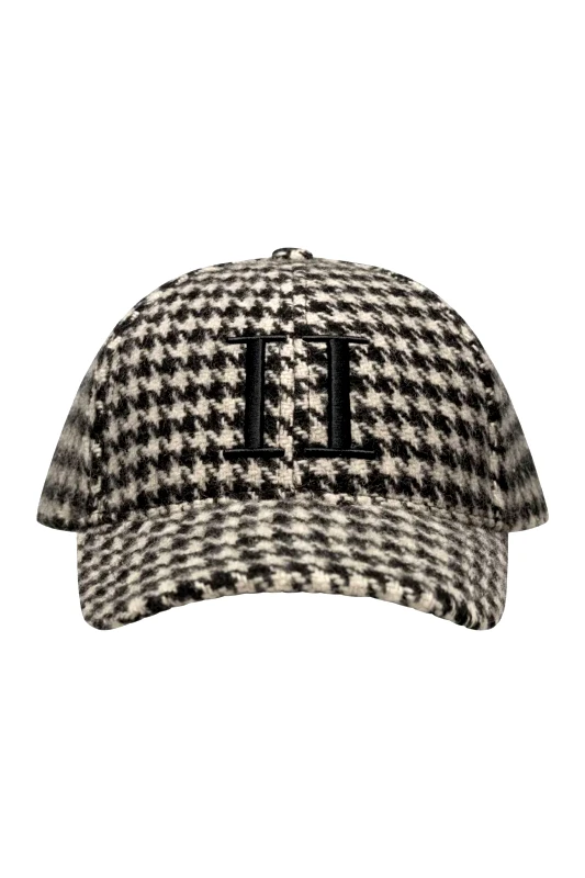 LES DEUX LES DEUX ΚΑΠΕΛΟ MIX WOOL LOGO ΜΑΥΡΟ-ΜΠΕΖ