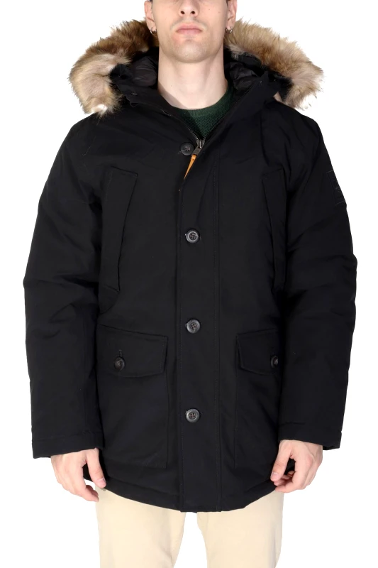 TIMBERLAND TIMBERLAND ΜΠΟΥΦΑΝ PARKA SCAR RIDGE WATER RESIST ΜΑΥΡΟ