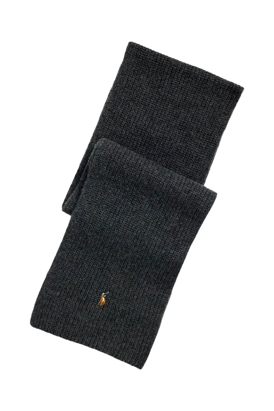 RALPH LAUREN RALPH LAUREN ΚΑΣΚΩΛ LOGO ΓΚΡΙ