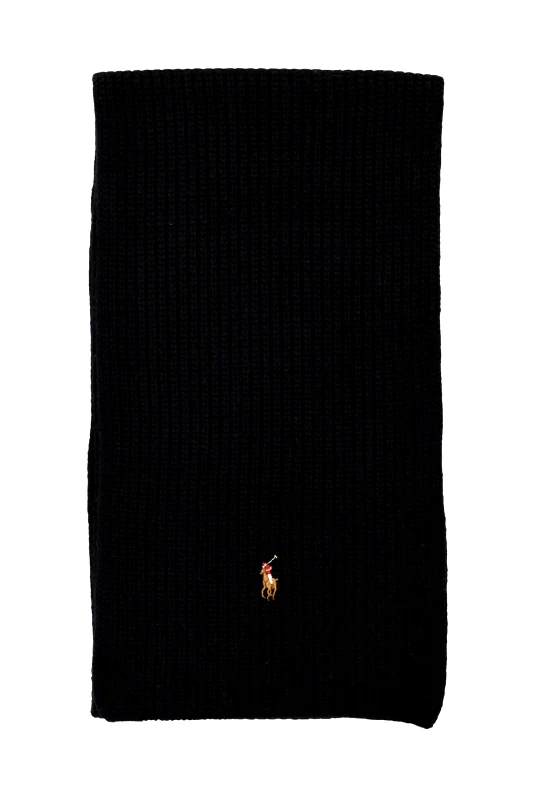 RALPH LAUREN RALPH LAUREN ΚΑΣΚΩΛ LOGO ΜΑΥΡΟ