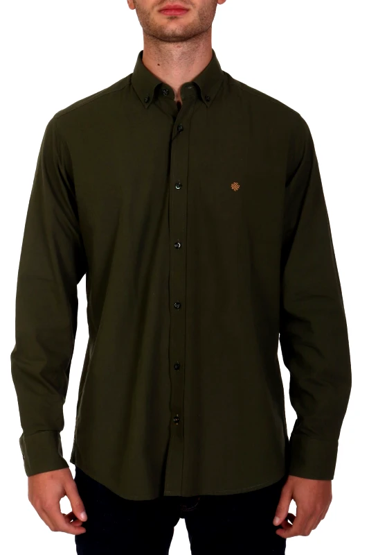 DORS DORS ΠΟΥΚΑΜΙΣΟ BUTTON DOWN LOGO ΛΑΔΙ