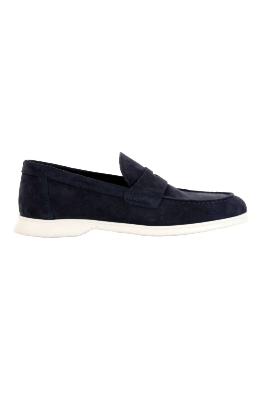MARCO FERRETTI MARCO FERRETTI ΠΑΠΟΥΤΣΙΑ LOAFER SUEDE K2 ΜΠΛΕ