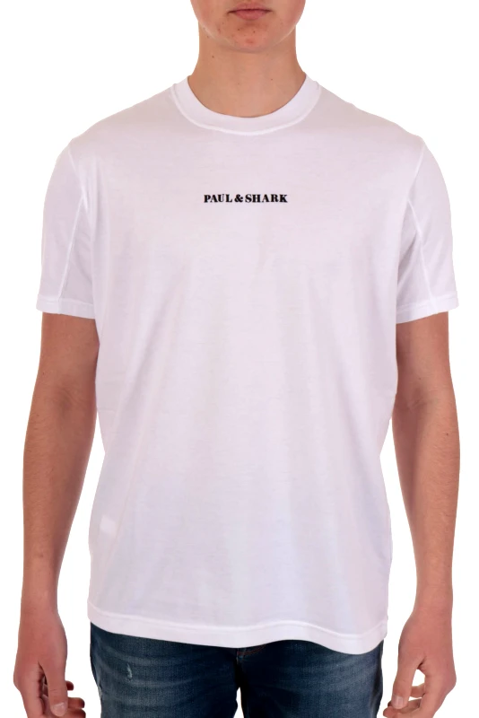PAUL&SHARK PAUL&SHARK T-SHIRT LOGO ΛΕΥΚΟ