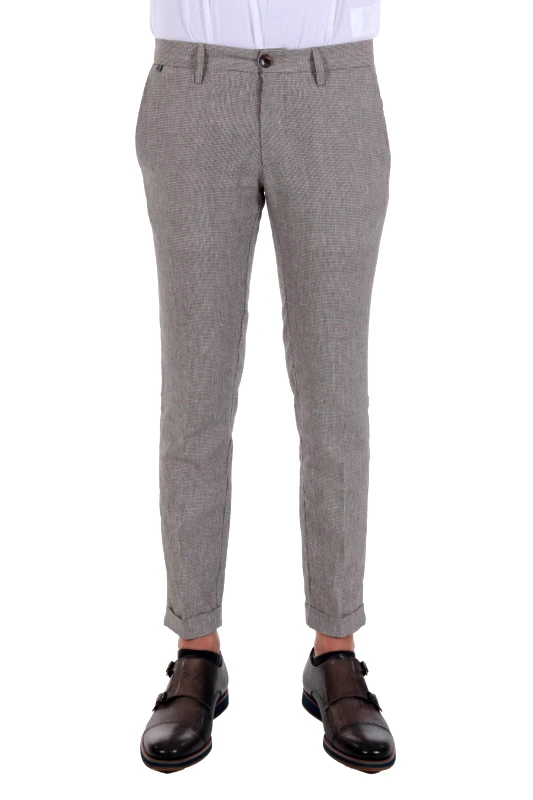 AT.P.CO AT.P.CO ΠΑΝΤΕΛΟΝΙ CHINO SASA45 TF133/T ΜΠΕΖ-ΚΑΦΕ