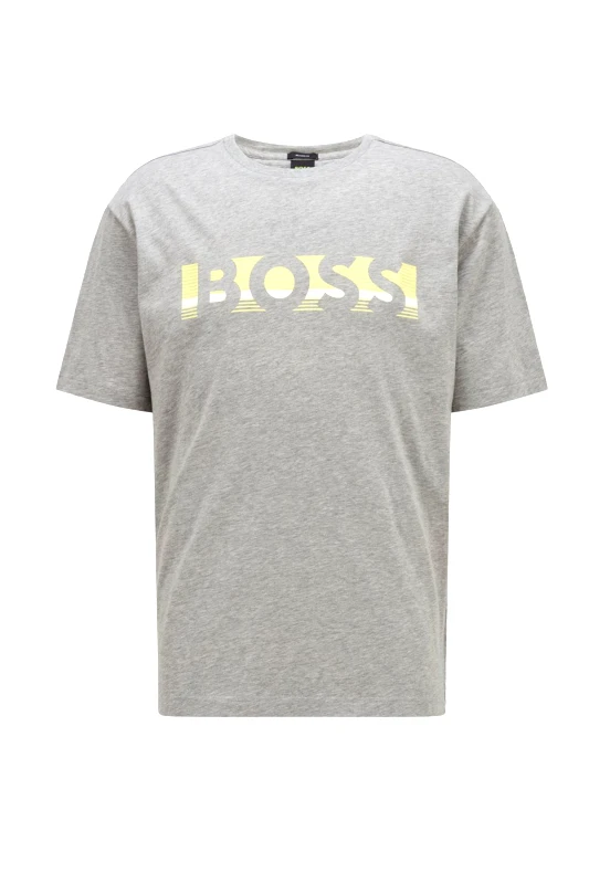 BOSS BOSS ATHLEISURE T-SHIRT TEE 1 ΓΚΡΙ