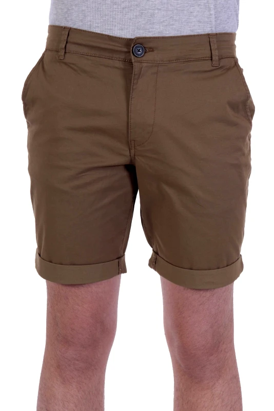 SELECTED SELECTED ΒΕΡΜΟΥΔΑ CHINO PARIS STRAIGHT FIT ΚΑΜΕΛ