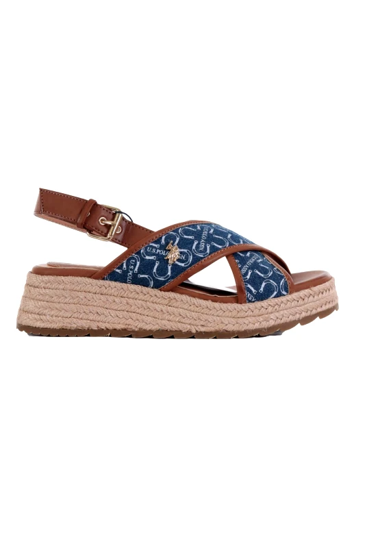 U.S. POLO ASSN U.S. POLO ASSN. ΠΑΠΟΥΤΣΙΑ ΠΛΑΤΦΟΡΜΕΣ ΧΙΑΣΤΙ ΜΠΛΕ/ΤΑΜΠΑ