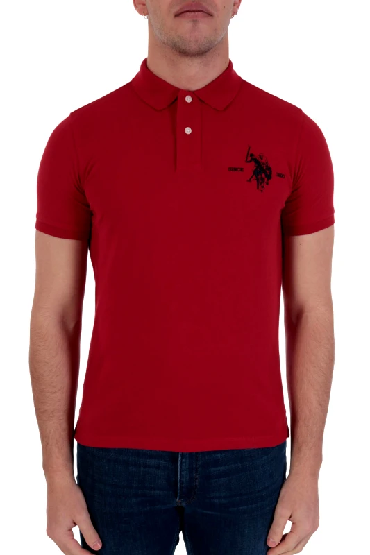 U.S. POLO ASSN U.S. POLO ASSN POLO KORY LOGO ΚΟΚΚΙΝΟ