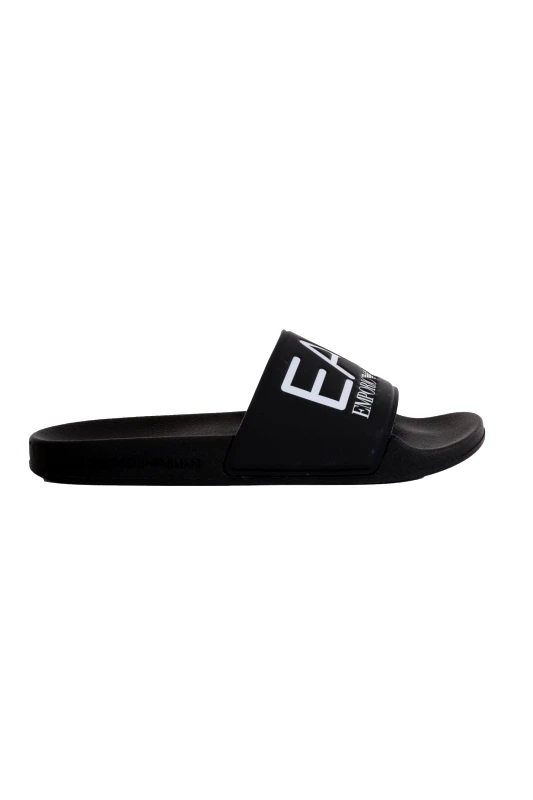 ARMANI 7 ARMANI 7 ΠΑΝΤΟΦΛΕΣ ΘΑΛΑΣΣΗΣ LOGO ΜΑΥΡΟ