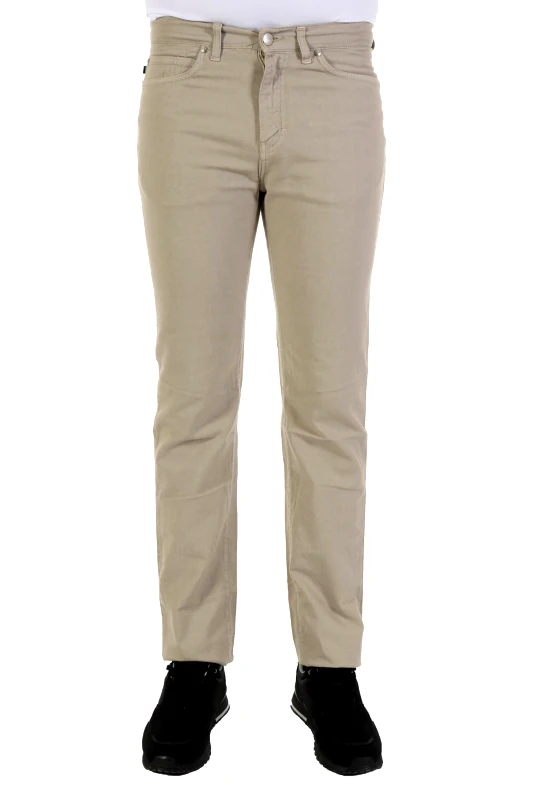 TRUSSARDI JEANS TRUSSARDI JEANS ΠΑΝΤΕΛΟΝΙ ΚΑΜΠΑΡΤΙΝΑ 380 ICON ΜΠΕΖ