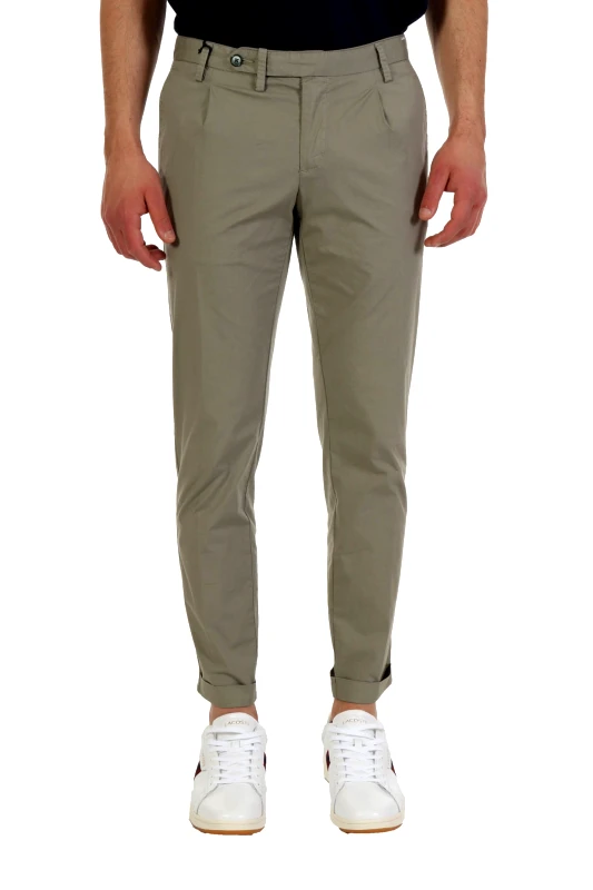 AT.P.CO AT.P.CO ΠΑΝΤΕΛΟΝΙ CHINO ΜΕ ΠΙΕΤΕΣ SASAP353 TC506/T ΧΑΚΙ