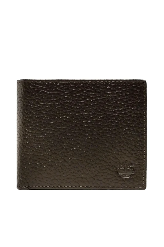 TIMBERLAND TIMBERLAND ΠΟΡΤΟΦΟΛΙ LARGE BIFOLD ΚΑΦΕ