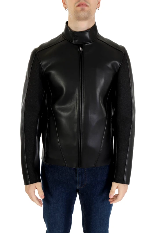 TRUSSARDI JEANS TRUSSARDI JEANS ΜΠΟΥΦΑΝ FAUX LEATHER BONDED CLOTH MAYΡΟ