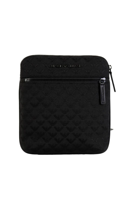 EMPORIO ARMANI EMPORIO ARMANI ΤΣΑΝΤΑΚΙ MESSENGER ΜΑΥΡΟ