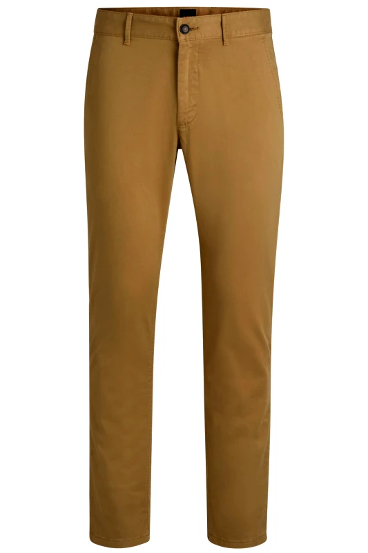BOSS BOSS CASUAL ΠΑΝΤΕΛΟΝΙ CHINO SLIM FIT CHINO SLIM 1 ΜΠΕΖ