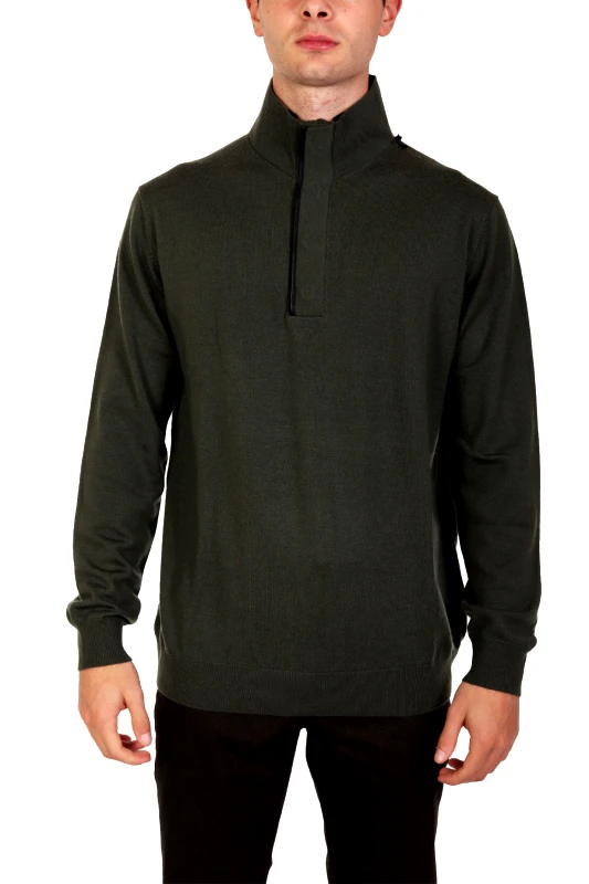 KARL LAGERFELD KARL LAGERFELD ΠΛΕΚΤΟ HALFBUTTON TROYER ΧΑΚΙ