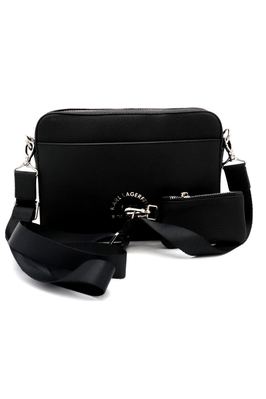 KARL LAGERFELD KARL LAGERFELD ΤΣΑΝΤΑΚΙ POSTMAN BAG ΜΑΥΡΟ