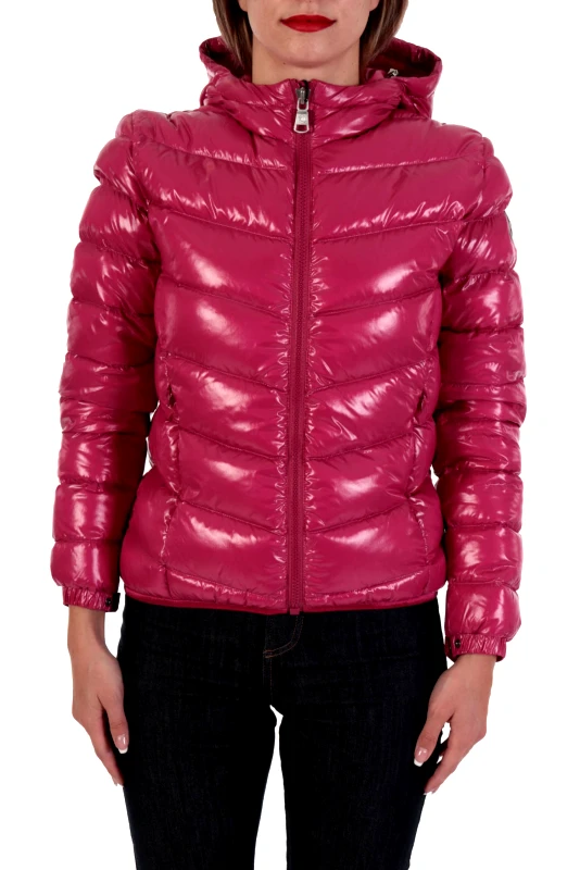 COLMAR COLMAR ΜΠΟΥΦΑΝ DOWN JACKET ΜΗ ΑΠΟΣΠΩΜΕΝΗ ΚΟΥΚΟΥΛΑ ΦΕΡΜΟΥΑΡ ΤΣΕΠΕΣ ΦΟΥΞΙΑ