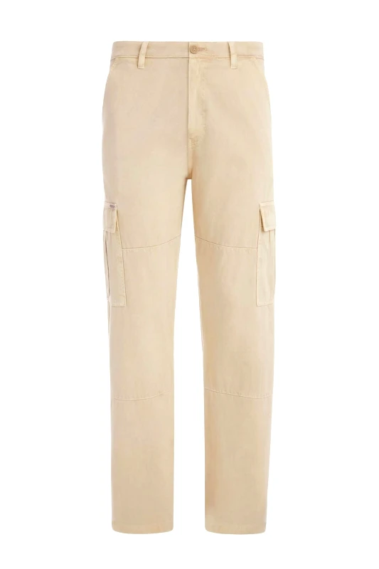 GUESS JEANS GUESS JEANS ΠΑΝΤΕΛΟΝΙ CARGO ΜΠΕΖ