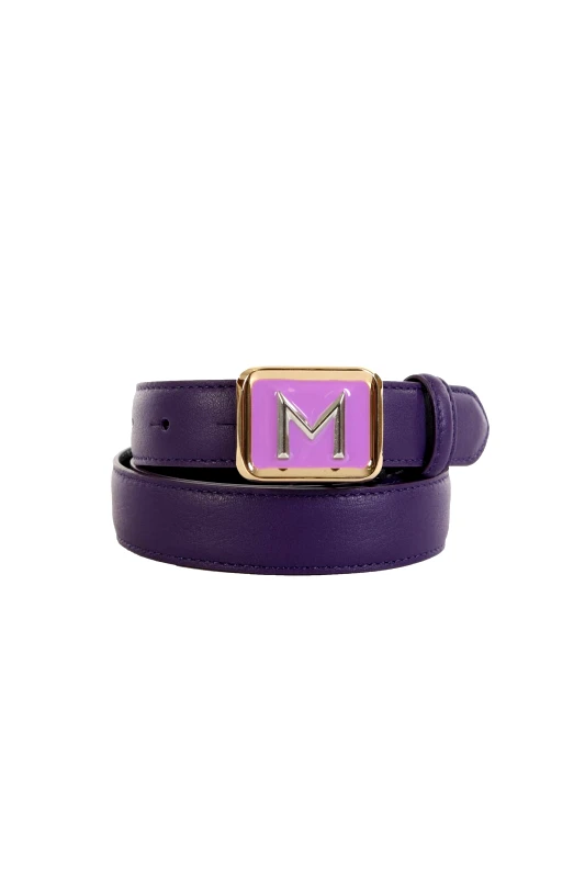 MARELLA MARELLA ACCESSORI ΖΩΝΗ CERCHIO ΕΓΚΡΑΦΑ ΜΩΒ