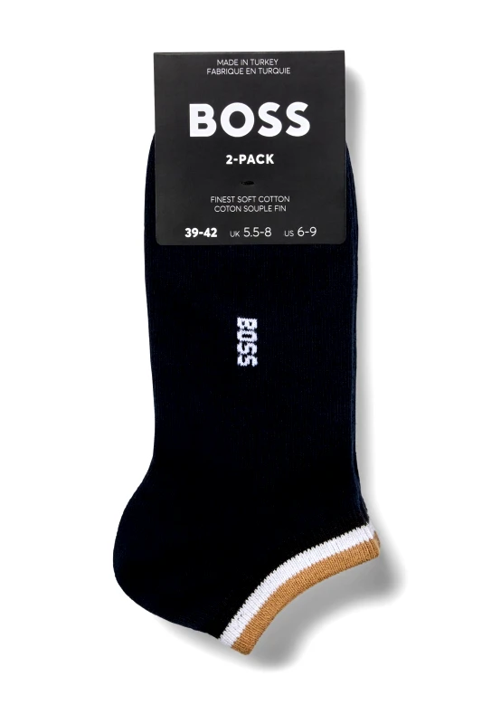 BOSS BOSS ΚΑΛΤΣΑΚΙΑ 2PACK AS UNISTRIPE CC ΜΠΛΕ