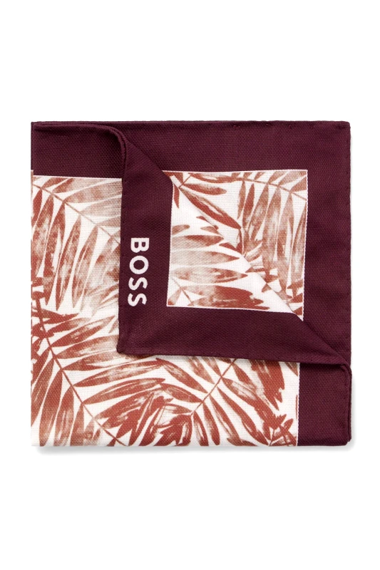 BOSS BOSS POCHETTE H-POCKET SQ-222 ΜΠΟΡΝΤΩ