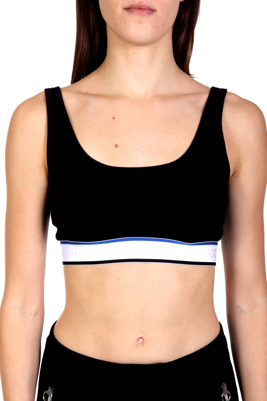 HUGO BLUE HUGO BLUE TOP BRALETTE BLUE ΛΑΣΤΙΧΟ ΜΑΥΡΟ