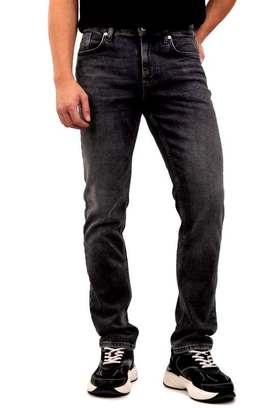KARL LAGERFELD JEANS KARL LAGERFELD JEANS ΠΑΝΤΕΛΟΝΙ JEANS KLJ SLIM LOGO DENIM ΓΚΡΙ