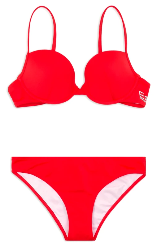 ARMANI 7 ARMANI 7 ΜΑΓΙΟ ΜΠΙΚΙΝΙ LOGO ΚΟΚΚΙΝΟ