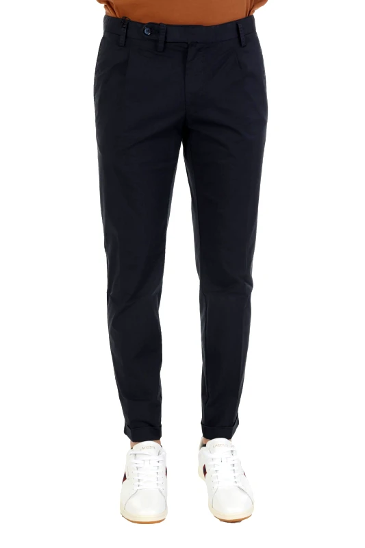 AT.P.CO AT.P.CO ΠΑΝΤΕΛΟΝΙ CHINO ΜΕ ΠΙΕΤΕΣ SASAP353 TC506/T ΜΠΛΕ