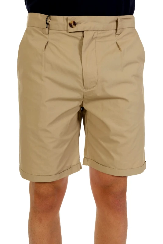 AT.P.CO AT.P.CO ΒΕΡΜΟΥΔΑ CHINO ΜΕ ΠΙΕΤΕΣ ΜΠΕΖ