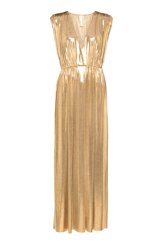 NORMA KAMALI NORMA KAMALI ΦΟΡΕΜΑ ATHENA GOWN ΧΡΥΣΟ